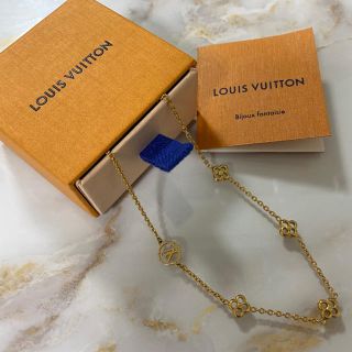 ルイヴィトン(LOUIS VUITTON)のLOUIS  VUITTON フラワーフル ネックレス(ネックレス)