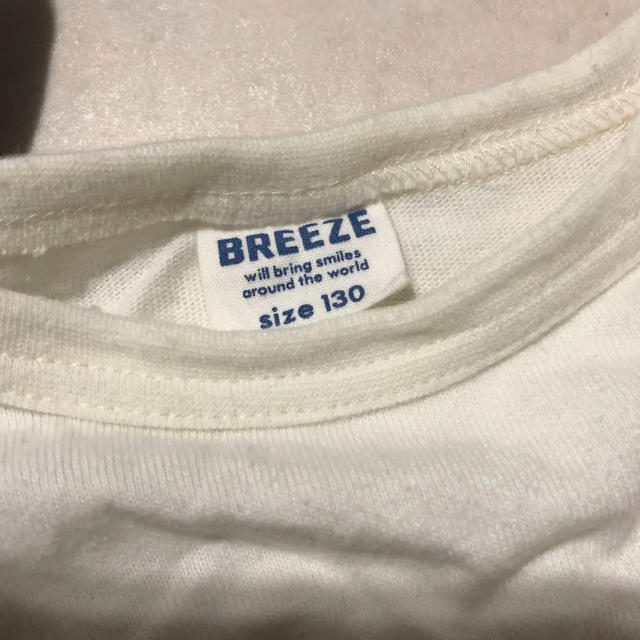 BREEZE ロンT スカッツ 2点 セット スカート レギンス キッズ/ベビー/マタニティのキッズ服女の子用(90cm~)(Tシャツ/カットソー)の商品写真