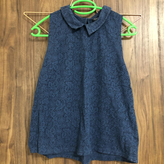 TOPSHOP(トップショップ)のTOPSHOP レース　ノースリーブ レディースのトップス(カットソー(半袖/袖なし))の商品写真