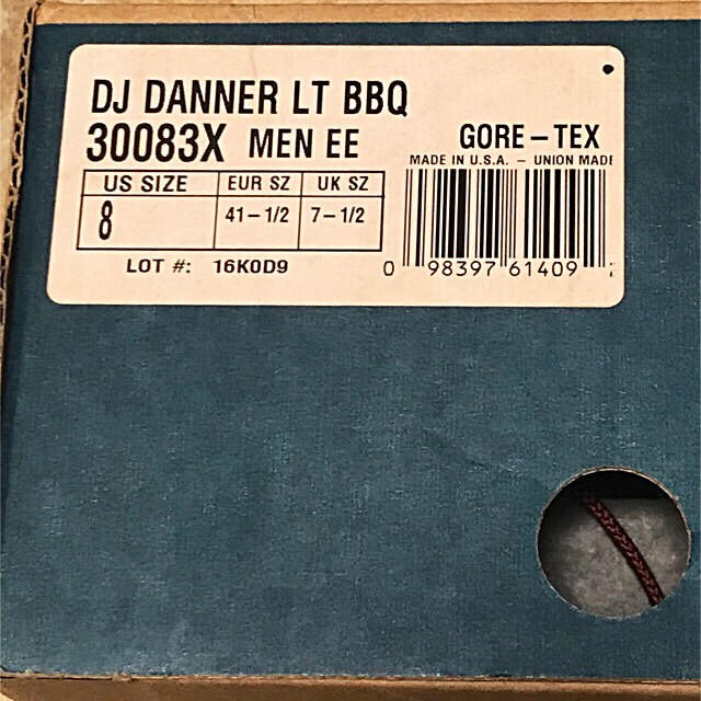 Danner(ダナー)の新品 限定品 ダナーライト DANNER バイソン BBQ 30083X メンズの靴/シューズ(ブーツ)の商品写真