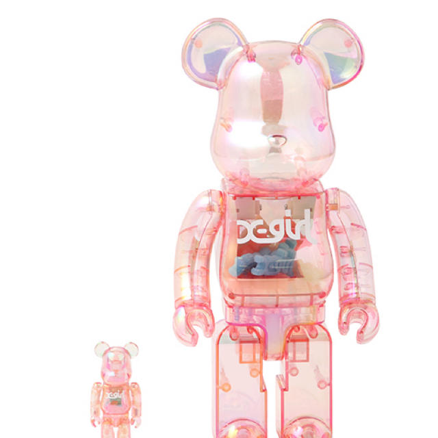 X-girl(エックスガール)のBE@RBRICK X-girl 2020 100％ & 400% エンタメ/ホビーのフィギュア(その他)の商品写真