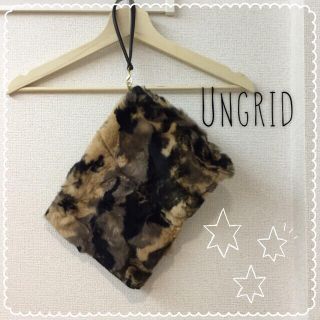 アングリッド(Ungrid)のアクセサリー新作UP中 様♡専用(クラッチバッグ)