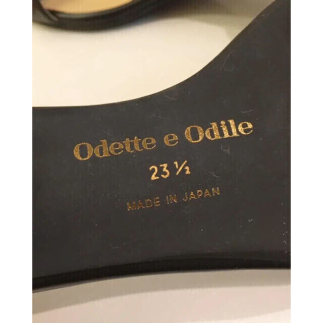Odette e Odile(オデットエオディール)のうめ様専用　オデットオディール⭐️パンプス　ブラック★新品同様 レディースの靴/シューズ(ハイヒール/パンプス)の商品写真