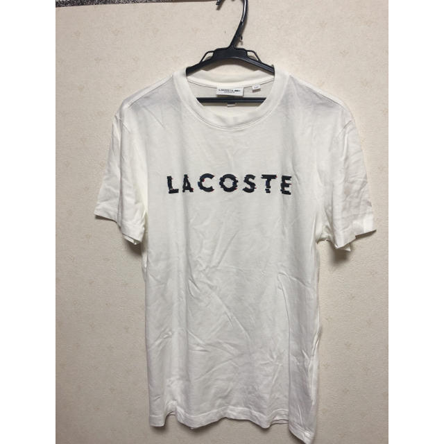 LACOSTE(ラコステ)のラコステ　Tシャツ　白　ロゴT   メンズのトップス(Tシャツ/カットソー(半袖/袖なし))の商品写真