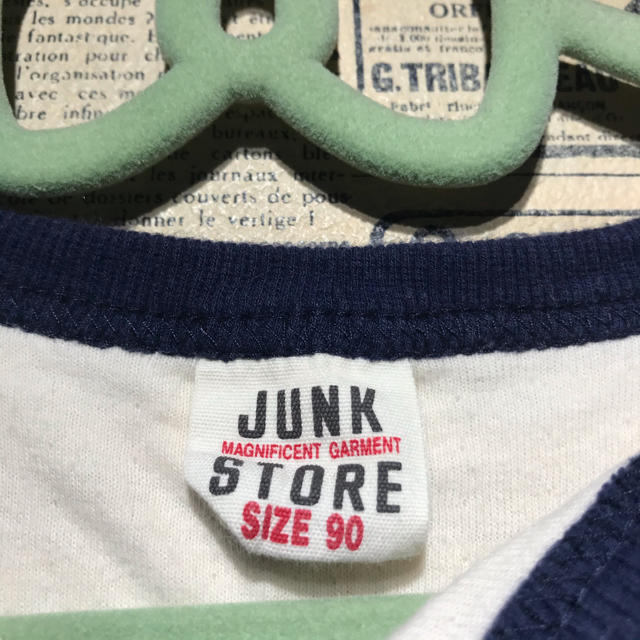 JUNK STORE(ジャンクストアー)のJUNK STORE ジャンクストア 長袖Tシャツ 長袖カットソー サイズ90 キッズ/ベビー/マタニティのキッズ服男の子用(90cm~)(Tシャツ/カットソー)の商品写真