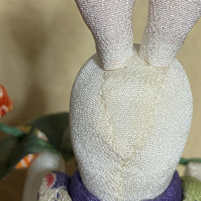 古布 ウサギ ハンドメイド 作家 ハンドメイドのぬいぐるみ/人形(人形)の商品写真