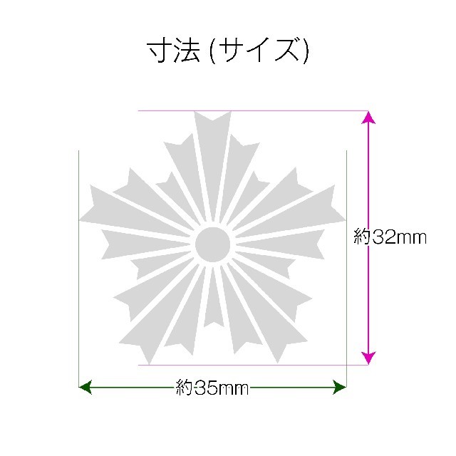 旭日章 ホログラムステッカー １枚 エンタメ/ホビーのミリタリー(その他)の商品写真