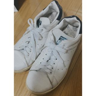 アディダス(adidas)のadidas スタンスミス　白　ネイビー(スニーカー)