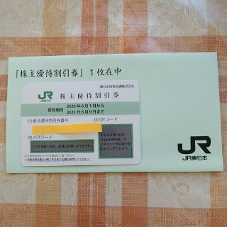 ジェイアール(JR)の【マグロ様専用】JR東日本 株主優待割引券　1枚(その他)