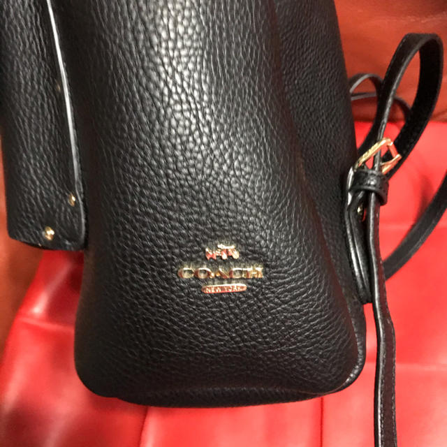 COACH(コーチ)のコーチの黒リュック（大）　★カイ様専用 レディースのバッグ(リュック/バックパック)の商品写真