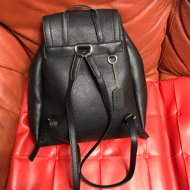 COACH(コーチ)のコーチの黒リュック（大）　★カイ様専用 レディースのバッグ(リュック/バックパック)の商品写真