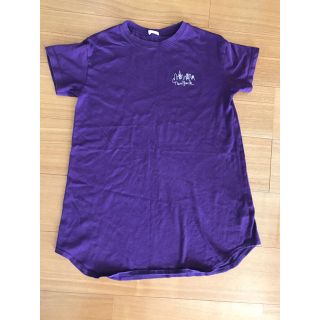 ジーユー(GU)の美品　GU girls Tシャツ ワンピース  140cm(ワンピース)