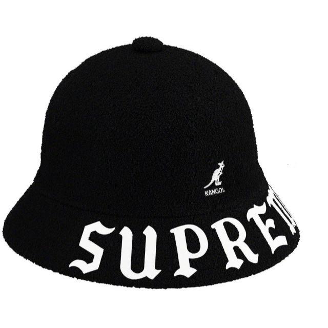 Supreme(シュプリーム)のKangol Bermuda Casual Hat Black Large メンズの帽子(ハット)の商品写真