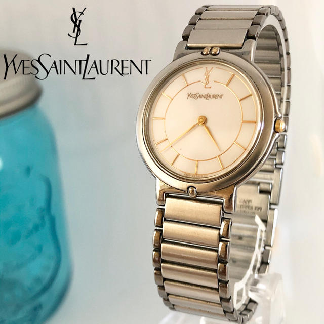 Saint Laurent(サンローラン)のイヴサンローラン腕時計　メンズ腕時計　新品電池 レディースのファッション小物(腕時計)の商品写真