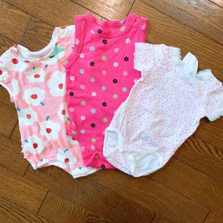 ベビーギャップ(babyGAP)のh&m babyGap ロンパース 肌着 60cm(ロンパース)