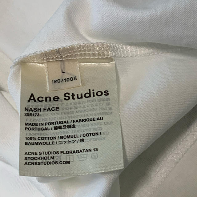 ACNE(アクネ)の【 X様専用】Acne Studios アクネストゥディオズ　Tシャツ メンズのトップス(Tシャツ/カットソー(半袖/袖なし))の商品写真