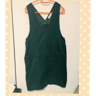 ダブルクローゼット(w closet)のコーデュロイ＊ミニワンピース(ミニワンピース)