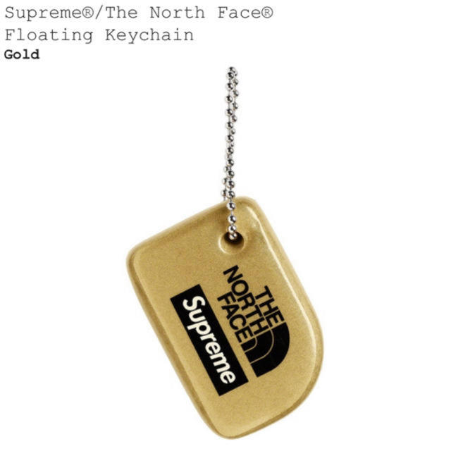 Supreme(シュプリーム)のsupreme the Northface floating keychain  メンズのファッション小物(キーホルダー)の商品写真