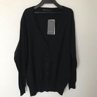 ザラ(ZARA)のZARA カーディガン　黒　L(カーディガン)