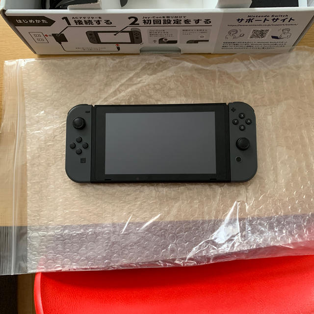 Nintendo Switch JOY-CON グレー 本体  HAC-S-KA