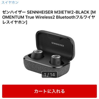 ゼンハイザー(SENNHEISER)のゼンハイザー MOMENTUM True Wireless 2(ヘッドフォン/イヤフォン)