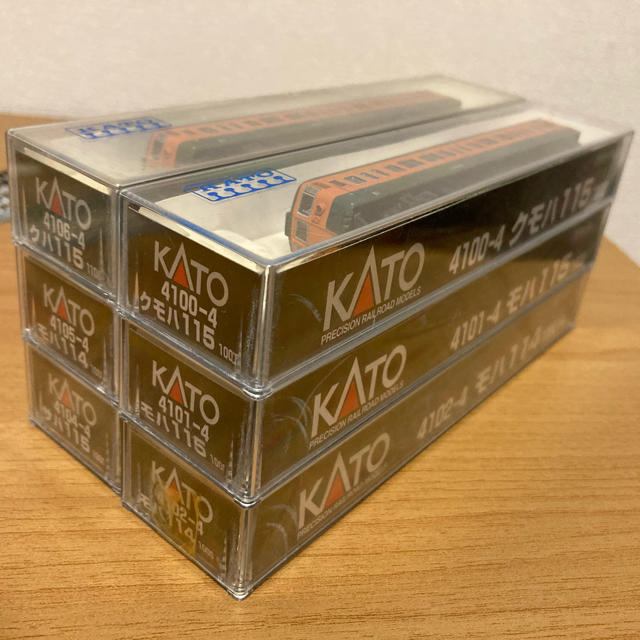 KATO`(カトー)の115系6連セット エンタメ/ホビーのおもちゃ/ぬいぐるみ(鉄道模型)の商品写真