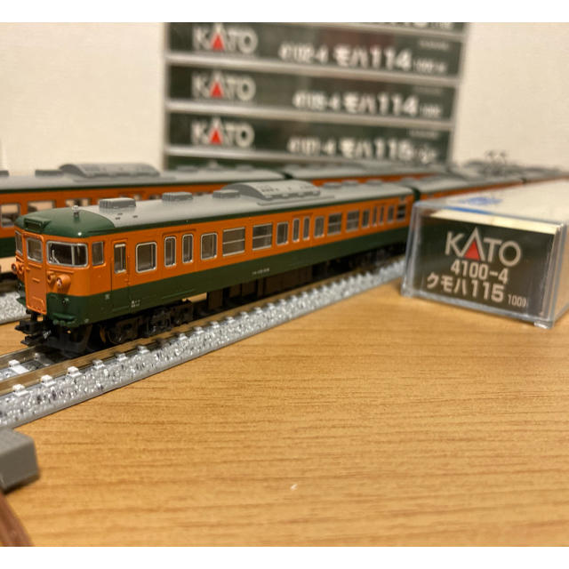 KATO`(カトー)の115系6連セット エンタメ/ホビーのおもちゃ/ぬいぐるみ(鉄道模型)の商品写真