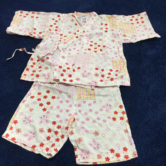 mikihouse(ミキハウス)のミキハウス 甚平  110 キッズ/ベビー/マタニティのキッズ服女の子用(90cm~)(甚平/浴衣)の商品写真