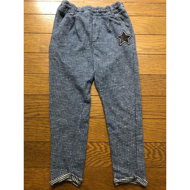 ZARA KIDS(ザラキッズ)のZARA 116cm ブルースウェットズボン キッズ/ベビー/マタニティのキッズ服男の子用(90cm~)(パンツ/スパッツ)の商品写真