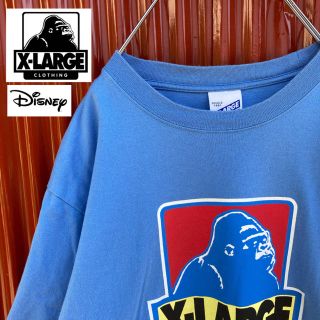 エクストララージ(XLARGE)の☆コラボ☆エクストララージ×ディズニー☆ドナルドダックプリント☆半袖カットソー(Tシャツ/カットソー(半袖/袖なし))