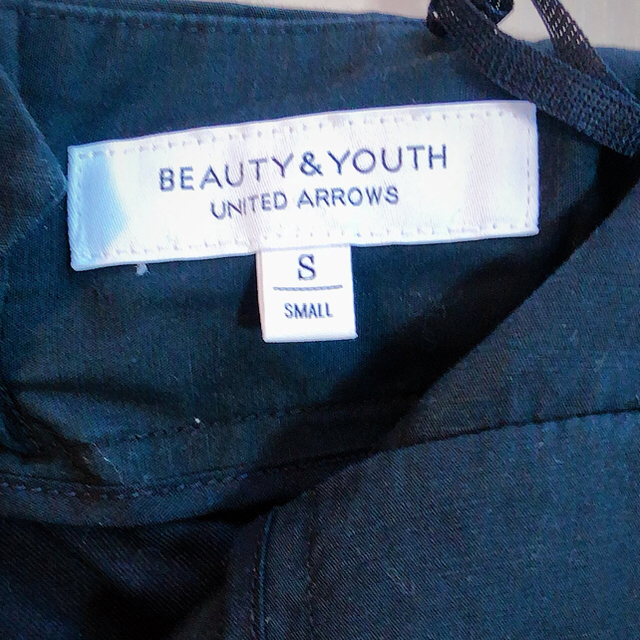 BEAUTY&YOUTH UNITED ARROWS(ビューティアンドユースユナイテッドアローズ)のお値下げ中！完売！ユナイテッドアローズ☆ブラックワイドパンツ レディースのパンツ(カジュアルパンツ)の商品写真