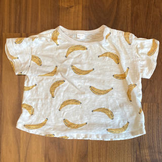 フタフタ(futafuta)のテータテート　バナナTシャツ　95サイズ(Tシャツ/カットソー)