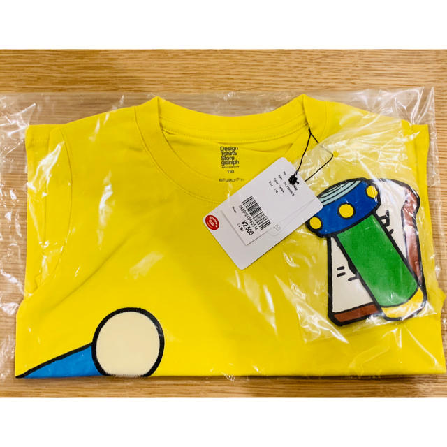 Design Tshirts Store graniph(グラニフ)のグラニフ  ドラえもん　Tシャツ　ワッペン付き　新品未使用　ドラエモン キッズ/ベビー/マタニティのキッズ服男の子用(90cm~)(Tシャツ/カットソー)の商品写真