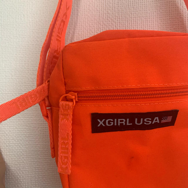 X-girl(エックスガール)のXgirl ショルダーバッグ　【最終値下げ】 レディースのバッグ(ショルダーバッグ)の商品写真