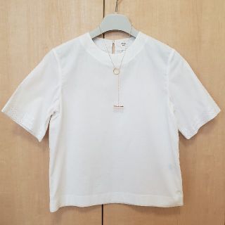 エルメス(Hermes)のHERMES  コットンブラウス　34(シャツ/ブラウス(半袖/袖なし))