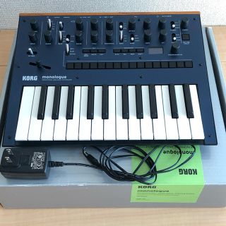 コルグ(KORG)のKORG monologue シンセサイザー　ブルー コルグ　モノローグ(キーボード/シンセサイザー)