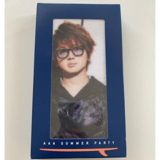 トリプルエー(AAA)のAAA SUMMER PARTY ミニタオル　西島隆弘(アイドルグッズ)