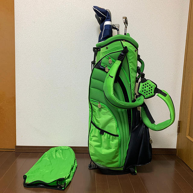 代引き手数料無料 PUMA ゴルフキャディスタンド付き 西武池袋プーマ購入 防水撥水バッグ バッグ