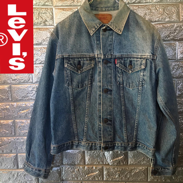 Levi's(リーバイス)の【90s】ヴィンテージ リーバイス　デニムジャケット Gジャン 日本製 レディースのジャケット/アウター(Gジャン/デニムジャケット)の商品写真