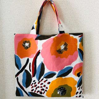 マリメッコ(marimekko)のマリメッコ  Rosarium トートバック ハンドメイド(バッグ)