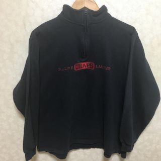 チャップス(CHAPS)の90’s Chaps チャップス ハーフジップ　トレーナー 古着　ラルフローレン(スウェット)