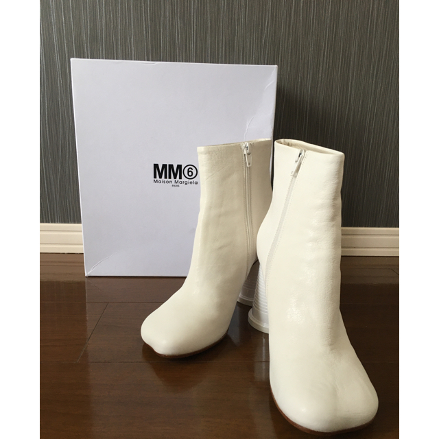 Maison Martin Margiela(マルタンマルジェラ)の美品 MM6 Maison Margiela マルジェラ カップ ブーツ 40 レディースの靴/シューズ(ブーツ)の商品写真