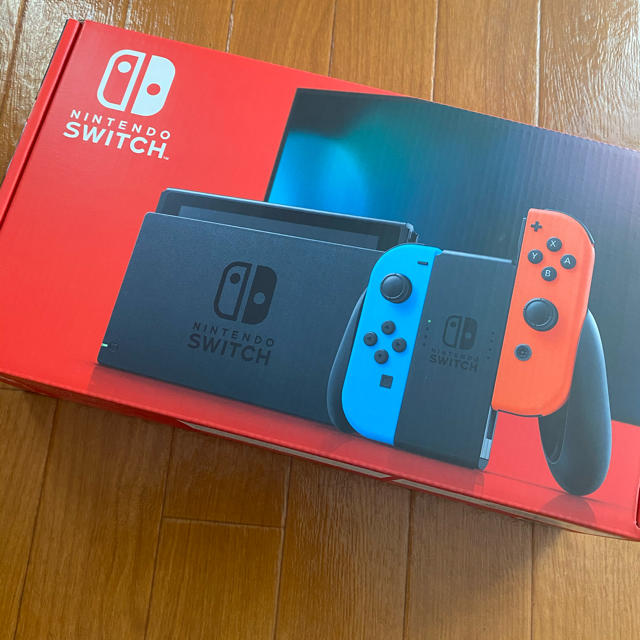 エンタメ/ホビー任天堂スイッチ　新品　Nintendo Switch ネオン 本体　新型