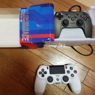 プレイステーション4(PlayStation4)のプレステ4コントローラージャンク品と連射コントローラー(その他)