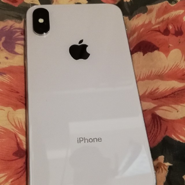 iPhone X Silver 64GB シムロック解除済み