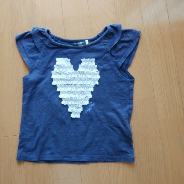 BeBe(ベベ)のBeBe　値下げしました！！パンツ&Tシャツ　セット売り　女児110 キッズ/ベビー/マタニティのキッズ服女の子用(90cm~)(Tシャツ/カットソー)の商品写真