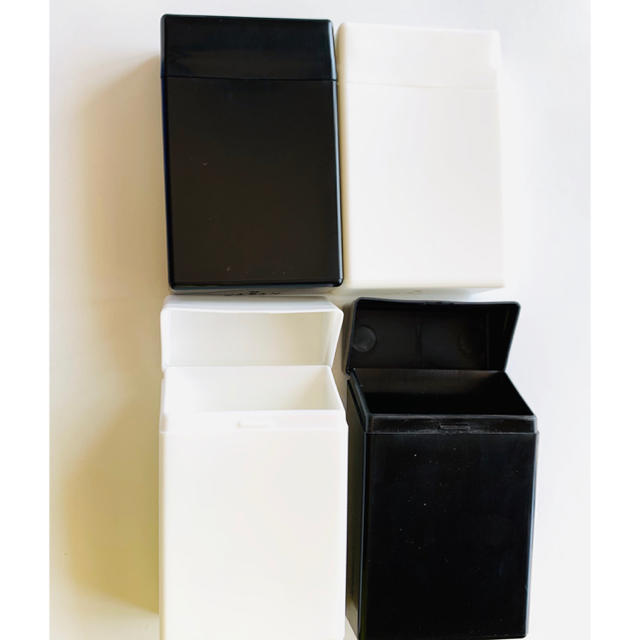 シガレットケース ワンタッチ たばこケース 収納ケース プラスチック インテリア/住まい/日用品の収納家具(ケース/ボックス)の商品写真