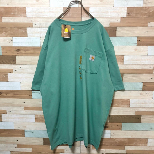 carhartt(カーハート)の【希少カラー❗️アメリカ輸入】カーハート　新品未使用　Tシャツ メンズのトップス(Tシャツ/カットソー(半袖/袖なし))の商品写真