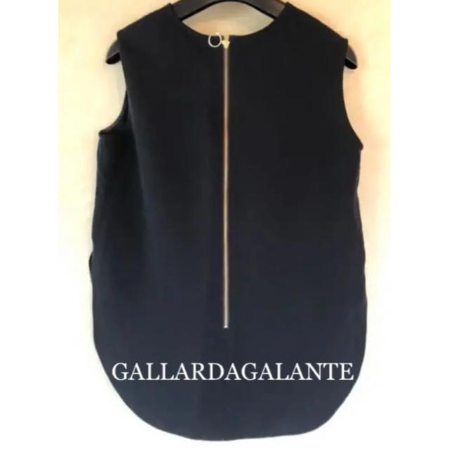 GALLARDA GALANTE/バックジッパーノースリーブBL