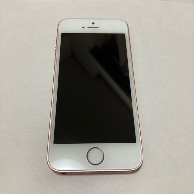 超美品 SIMフリー iPhoneSE 32GB ローズゴールド バッテリ95%